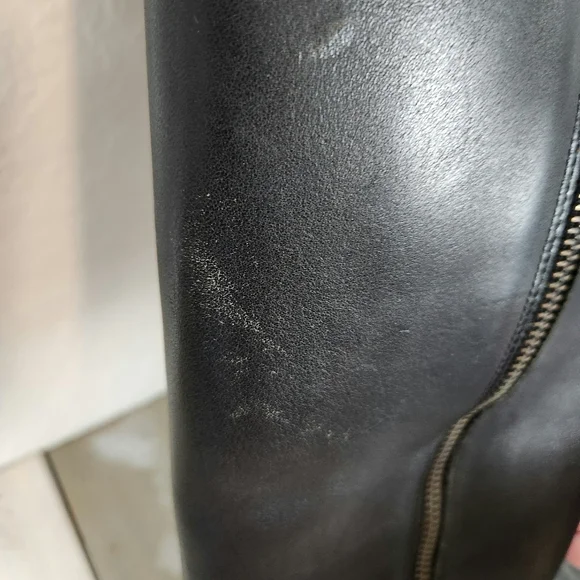 Tony Lama | Leather Riding Boots Black Size 7 Style VF3050 - Picture 7 of 7